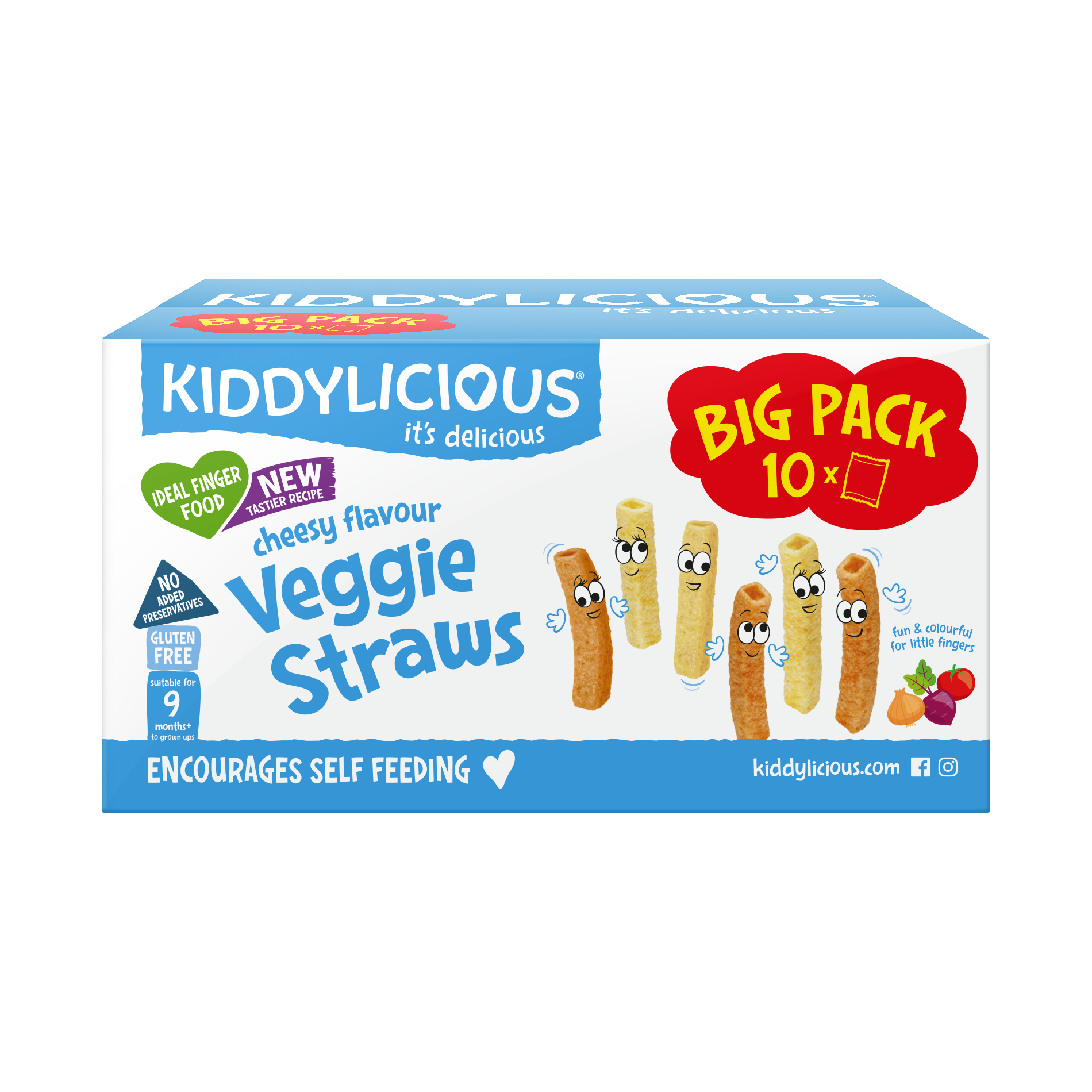 Kiddylicious Blueberry Wafers - Gluten and Dairy Free Kids Snack - 4 x –  Big Bargains Wholesale