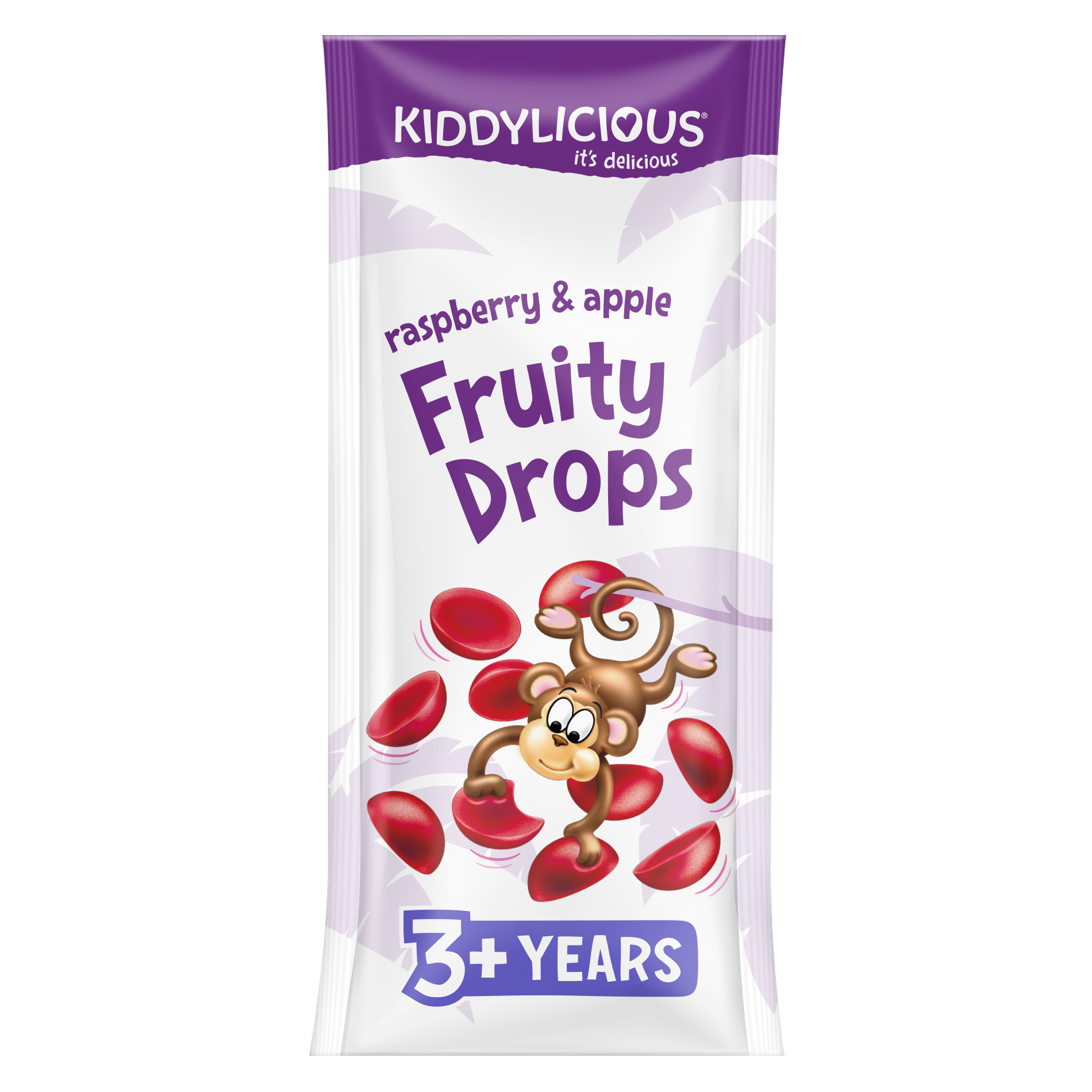 raspberry and apple fruity drops