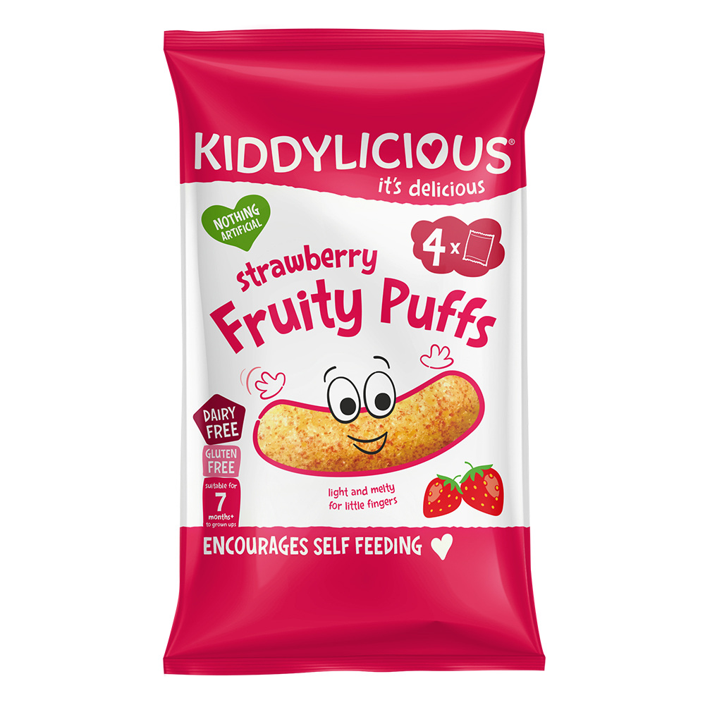 Kiddylicious Strawberry Fruity Bakes - Delicious Snacks for Kids with Real  Fruit Centre - Suitable for 18+ Months - 8 Packs of 6 (48 Total) :  : Grocery