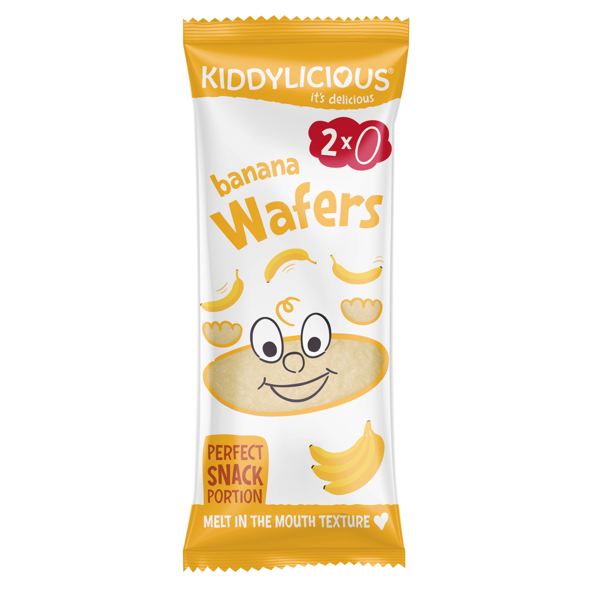 Wafers Mini, Banana, Baby Snacks