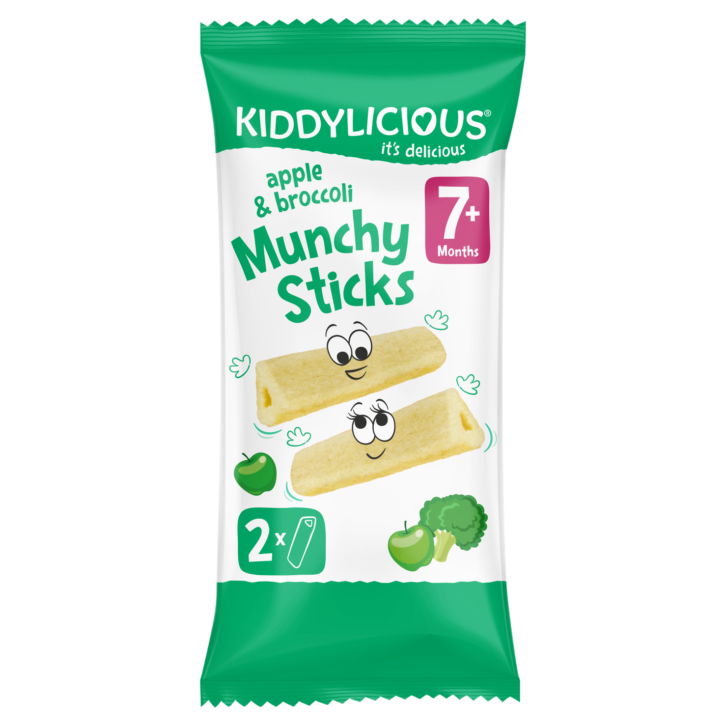 Munchy Sticks - Apple & Broccoli