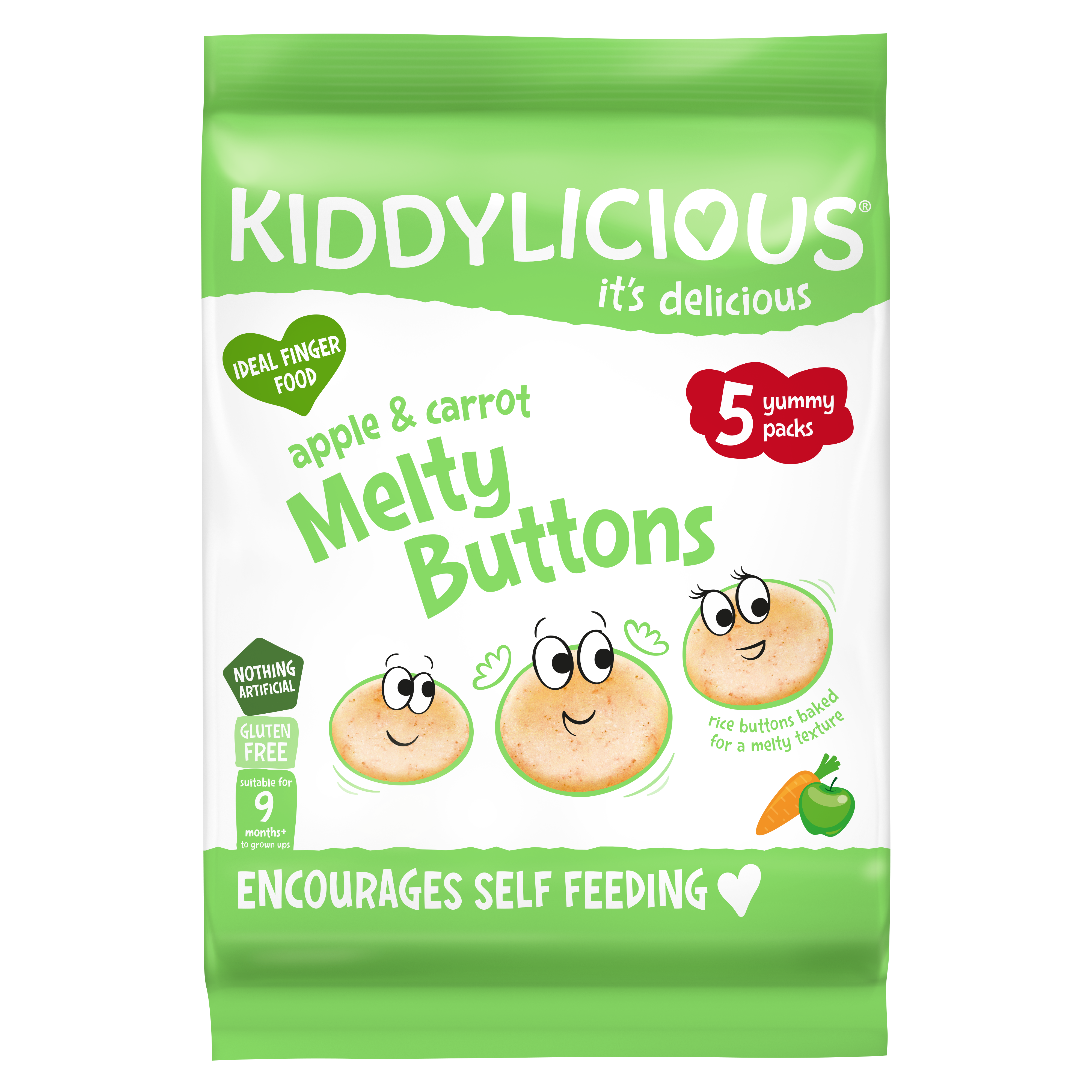 Kiddylicious - Apple Fruity Bakes – Free From Direct